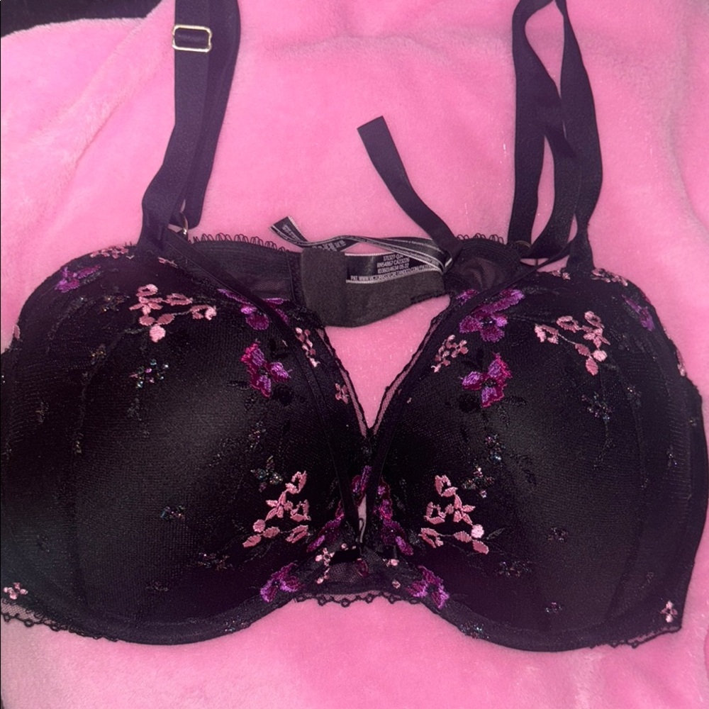 Victoria secret padded bra Floral Embroidered